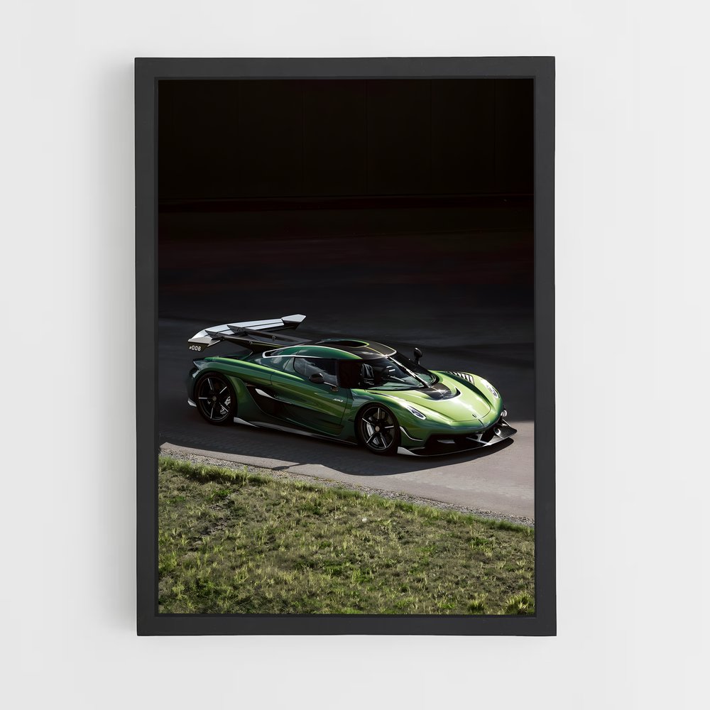 Poster Jesko attack – affiche Koenigsegg (vue 2)
